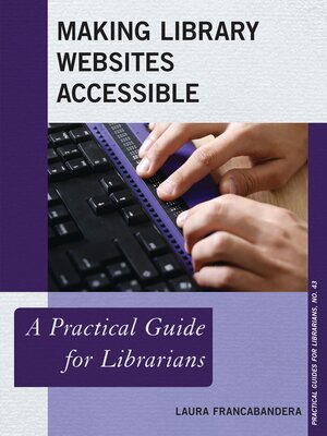 cover image of Making Library Websites Accessible